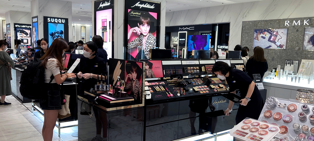 松屋銀座―約20年ぶりに化粧品売り場を大幅リニューアル―Z世代、ユニ
